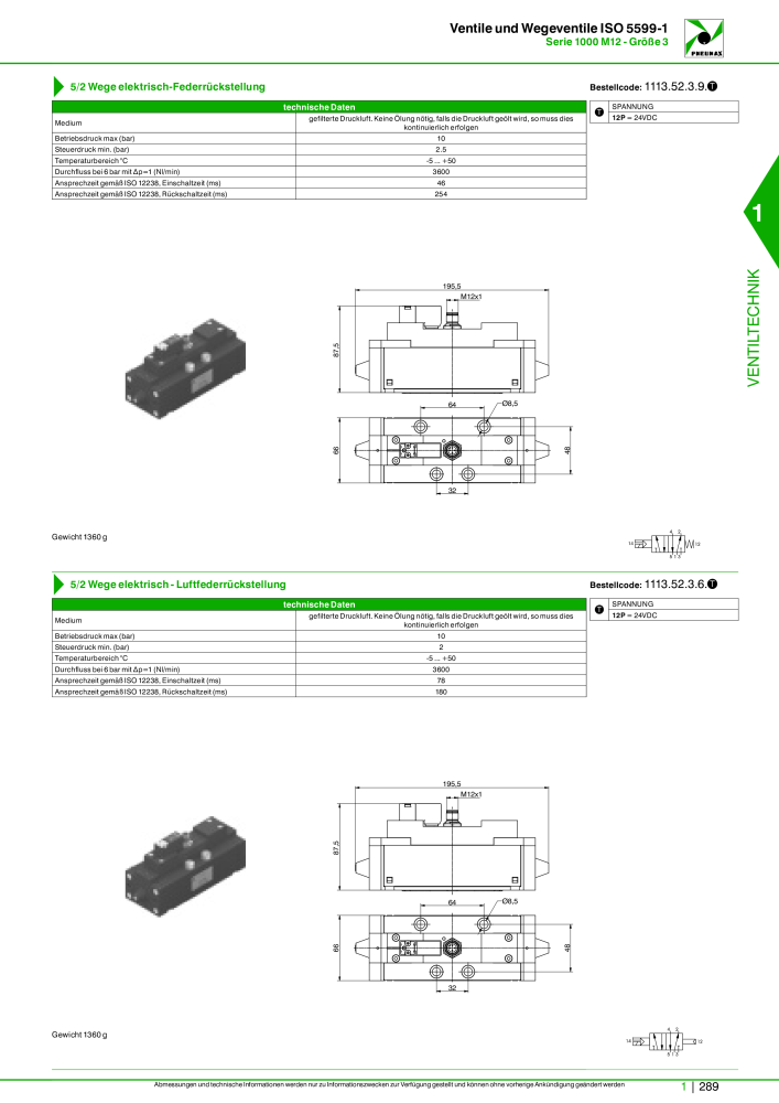 Pneumax - Hauptkatalog NR.: 21218 - Seite 309