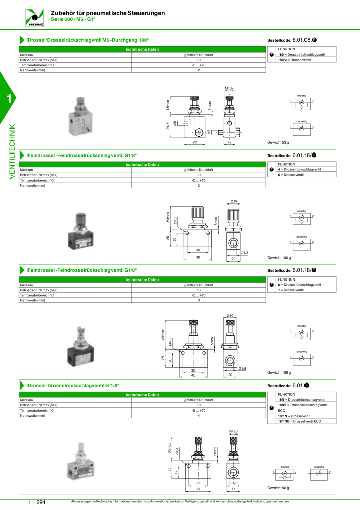 Pneumax - Hauptkatalog NR.: 21218 - Seite 314