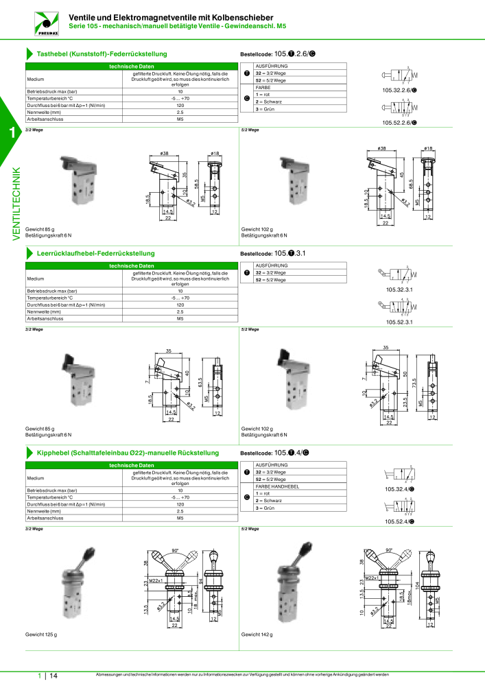 Pneumax - Hauptkatalog NR.: 21218 - Seite 34