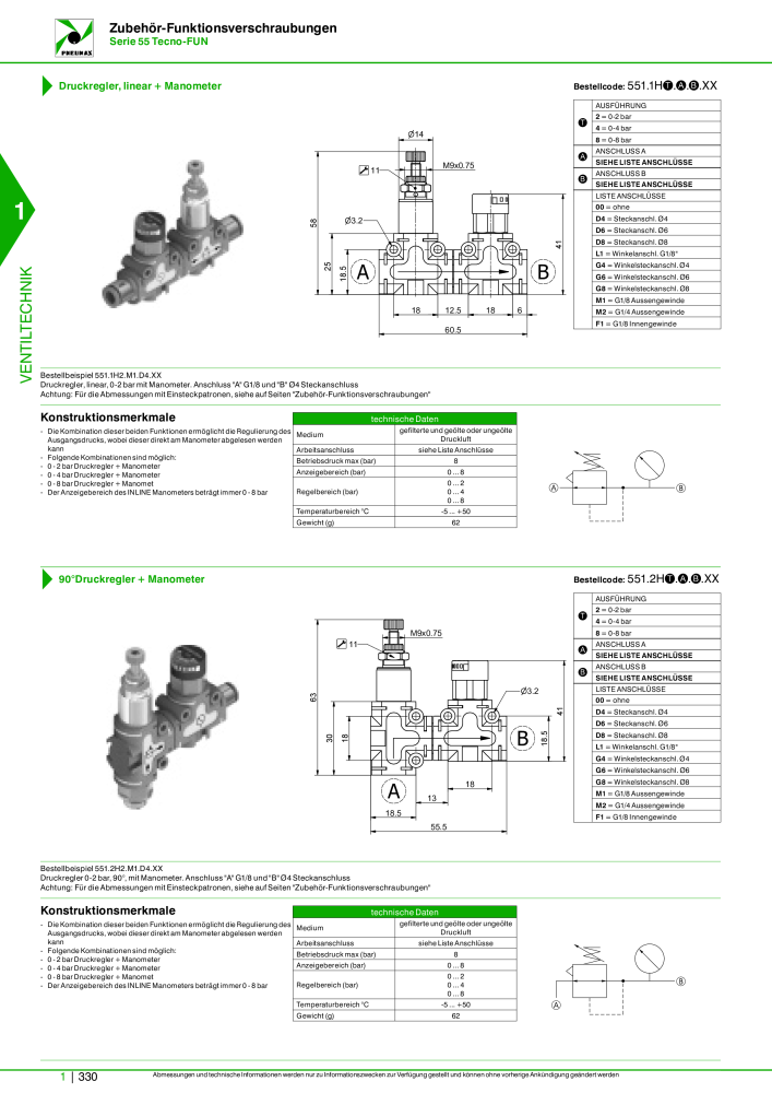 Pneumax - Hauptkatalog NR.: 21218 - Seite 350