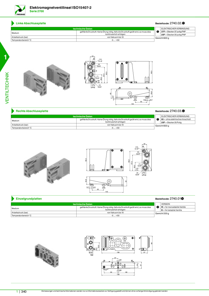 Pneumax - Hauptkatalog NO.: 21218 - Page 360