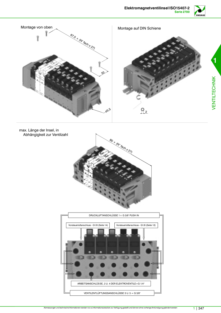 Pneumax - Hauptkatalog Nº: 21218 - Página 367