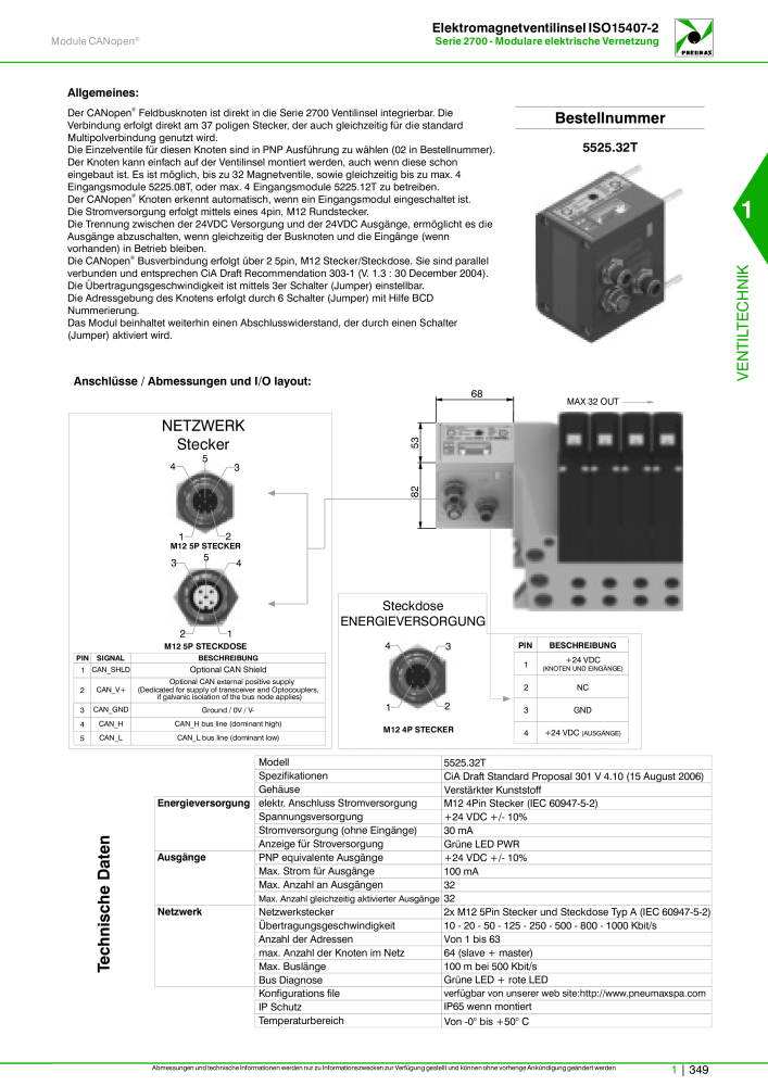 Pneumax - Hauptkatalog NO.: 21218 - Page 369