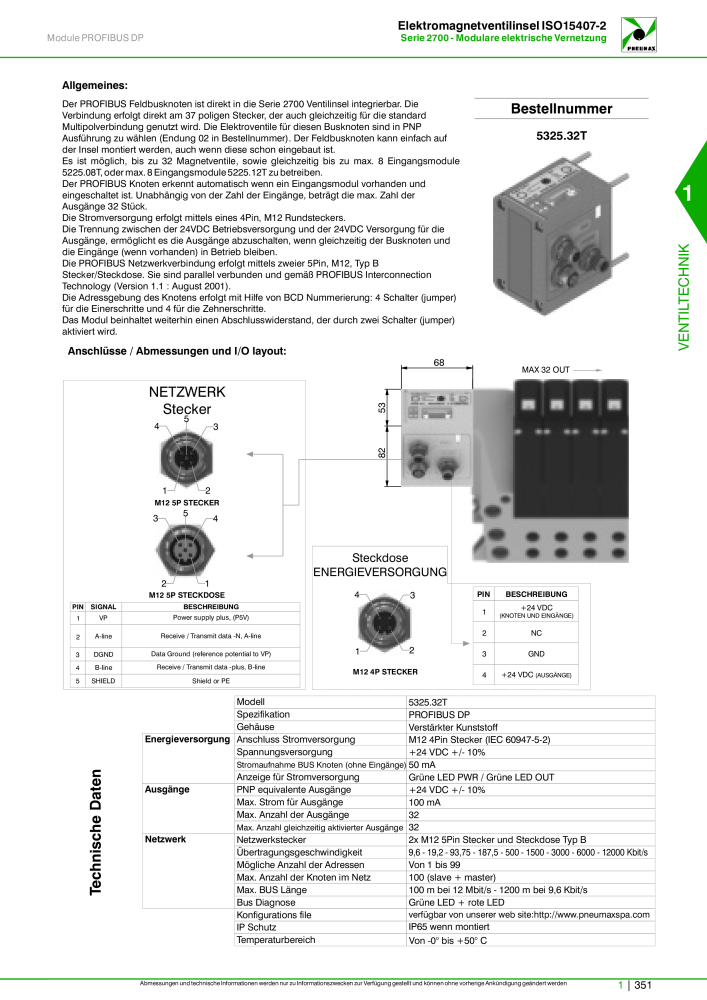 Pneumax - Hauptkatalog Nº: 21218 - Página 371