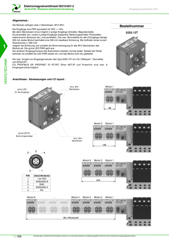 Pneumax - Hauptkatalog Nº: 21218 - Página 378