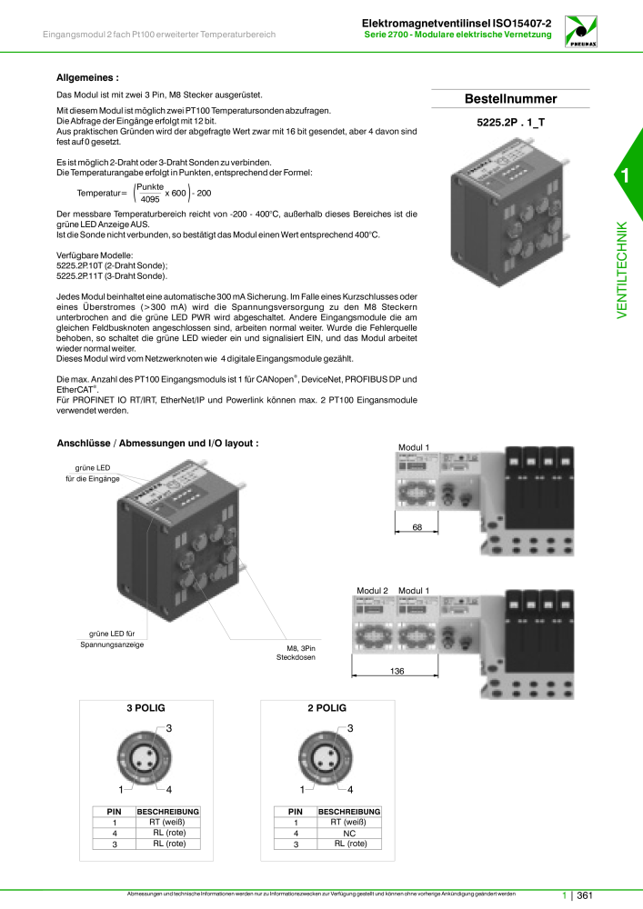 Pneumax - Hauptkatalog Nb. : 21218 - Page 381