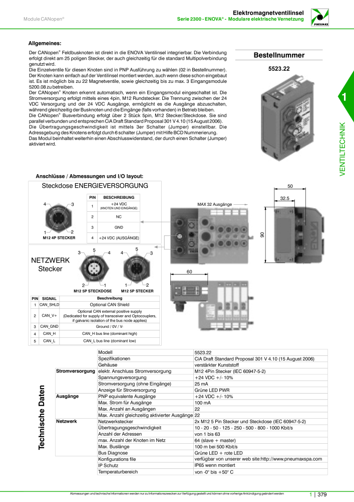 Pneumax - Hauptkatalog n.: 21218 - Pagina 399