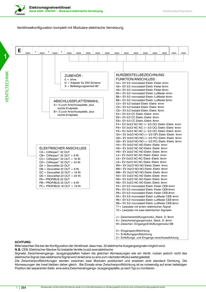 Pneumax - Hauptkatalog Nb. : 21218 - Page 404