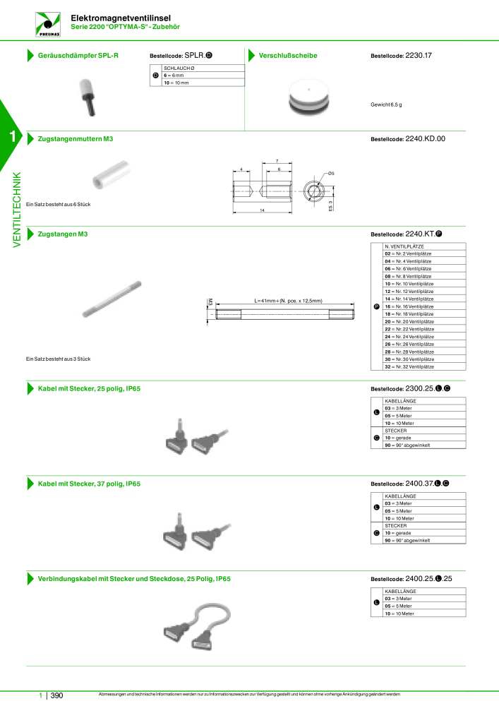 Pneumax - Hauptkatalog NO.: 21218 - Page 410