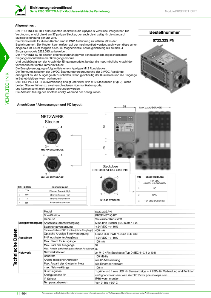 Pneumax - Hauptkatalog NR.: 21218 - Seite 424