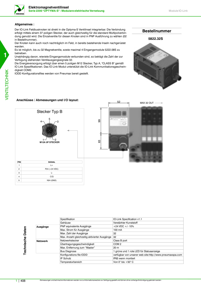 Pneumax - Hauptkatalog NR.: 21218 - Seite 428