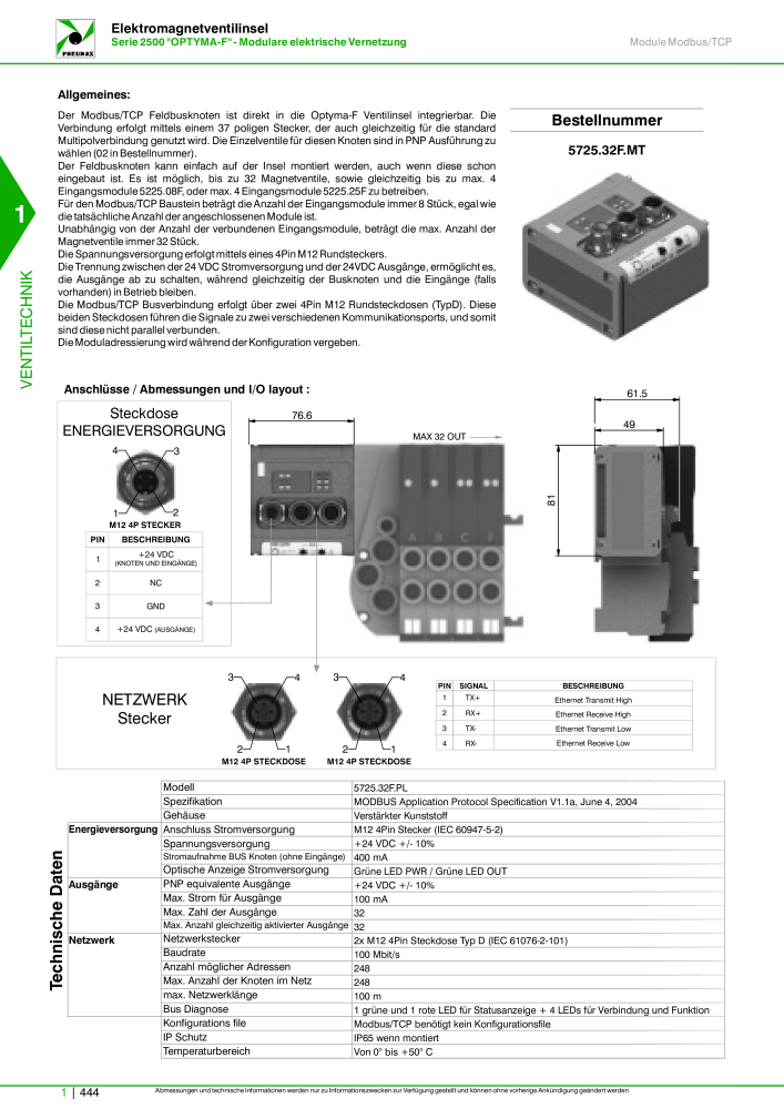 Pneumax - Hauptkatalog NR.: 21218 - Seite 464