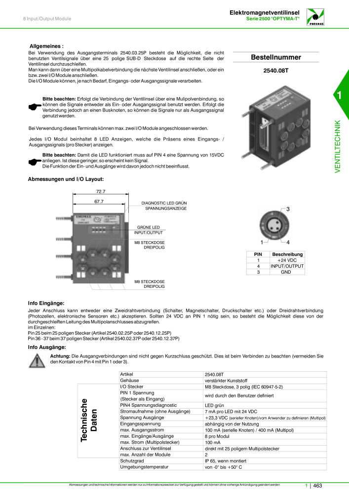 Pneumax - Hauptkatalog Nº: 21218 - Página 483