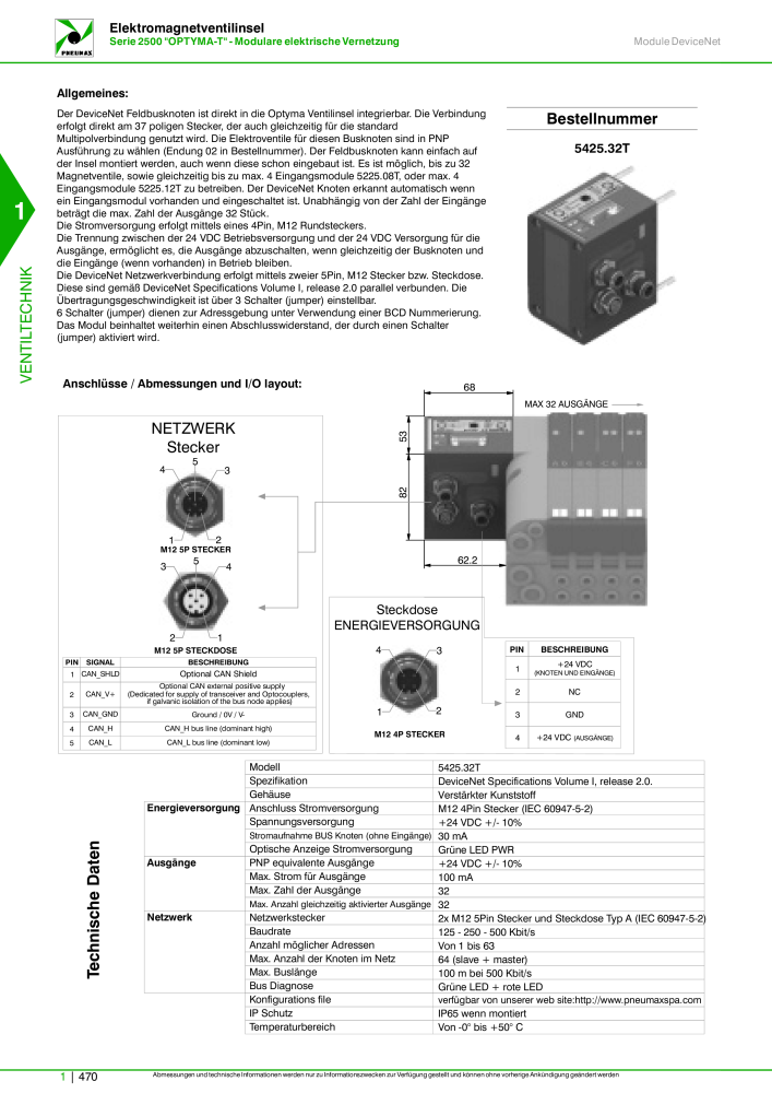 Pneumax - Hauptkatalog Nb. : 21218 - Page 490