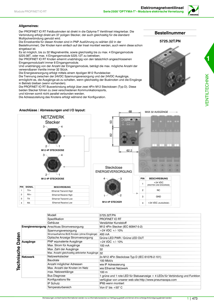 Pneumax - Hauptkatalog NR.: 21218 - Seite 493