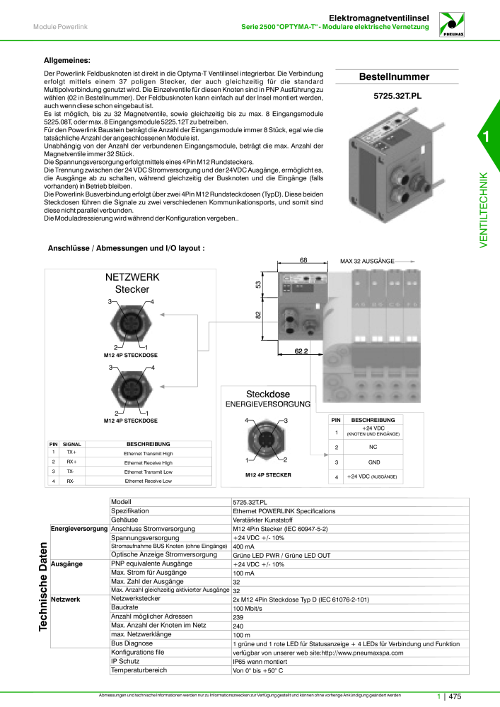 Pneumax - Hauptkatalog n.: 21218 - Pagina 495