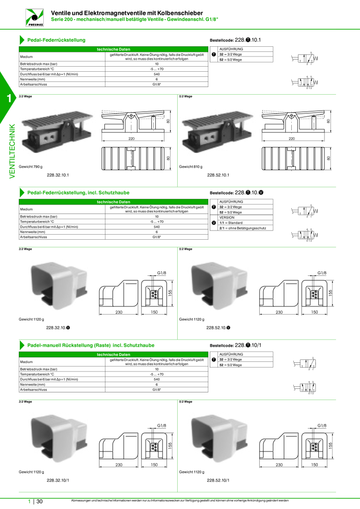 Pneumax - Hauptkatalog Nb. : 21218 - Page 50