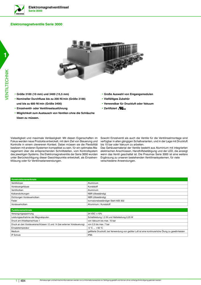 Pneumax - Hauptkatalog NR.: 21218 - Seite 504