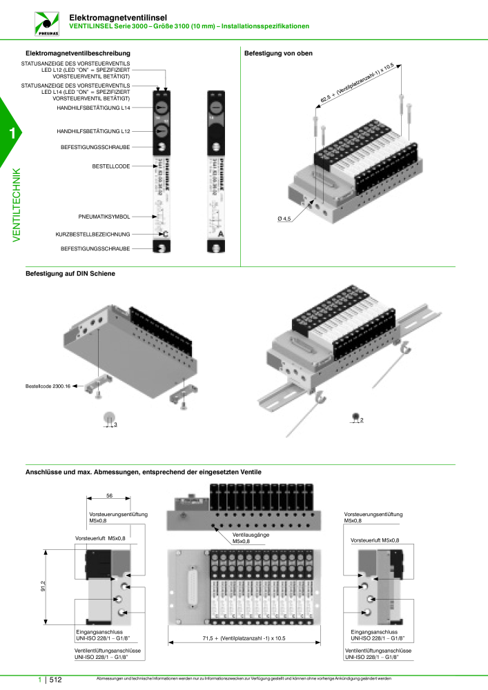 Pneumax - Hauptkatalog Nº: 21218 - Página 532