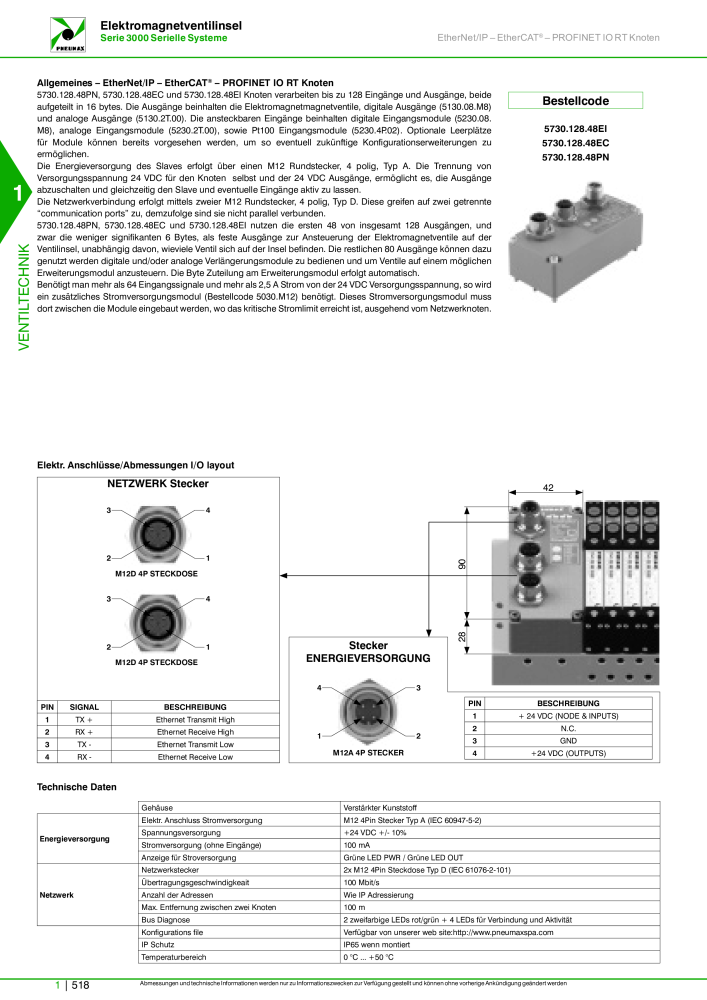 Pneumax - Hauptkatalog NO.: 21218 - Page 538