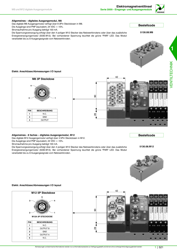 Pneumax - Hauptkatalog NO.: 21218 - Page 541