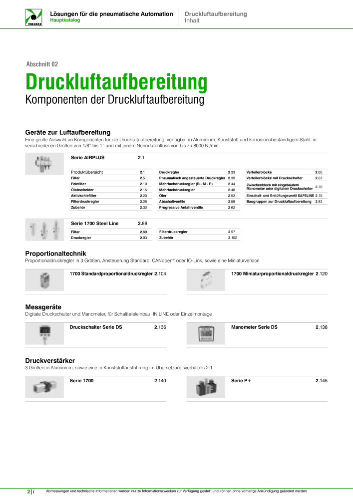 Pneumax - Hauptkatalog NR.: 21218 - Seite 548