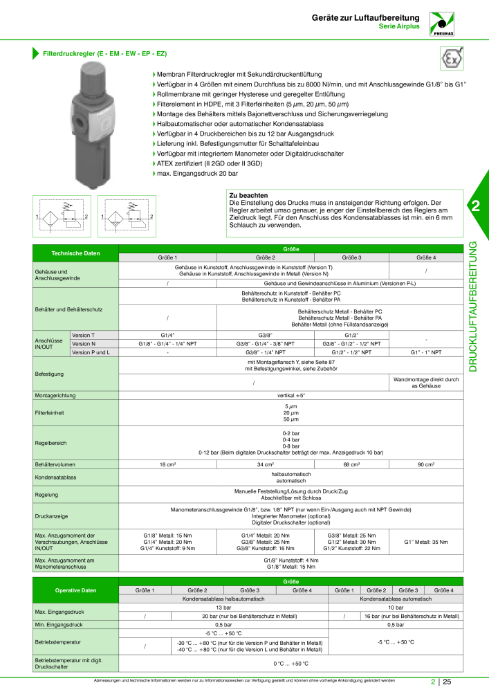 Pneumax - Hauptkatalog Nb. : 21218 - Page 573