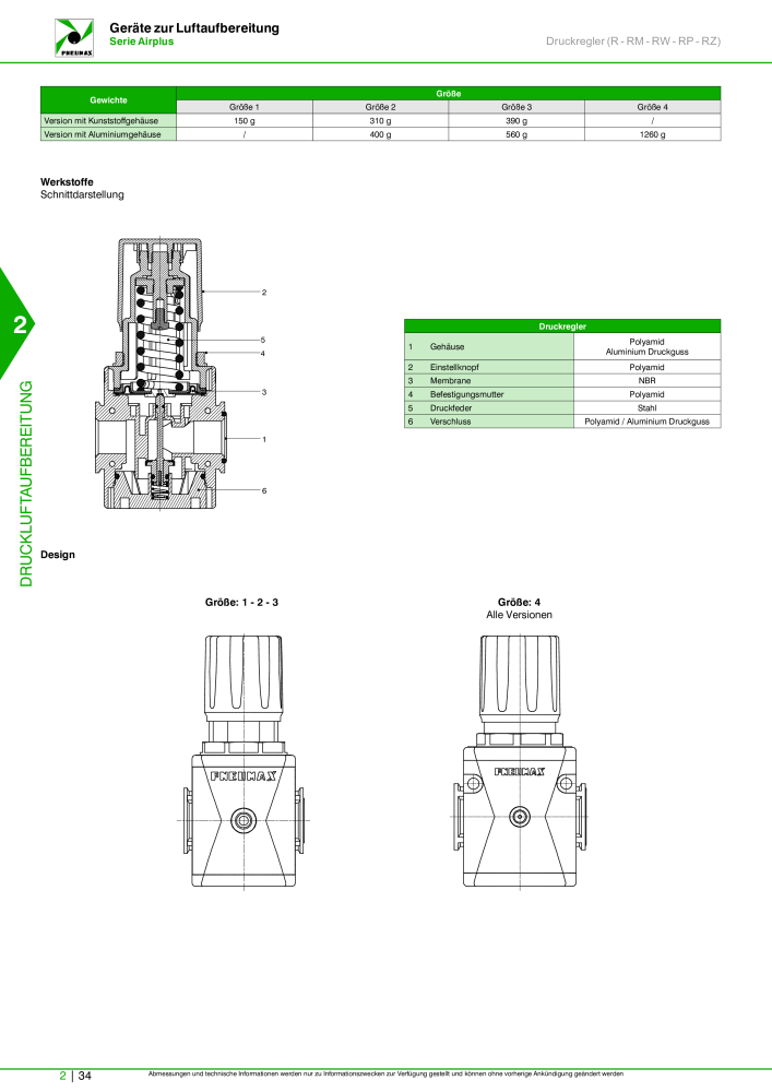 Pneumax - Hauptkatalog Nº: 21218 - Página 582