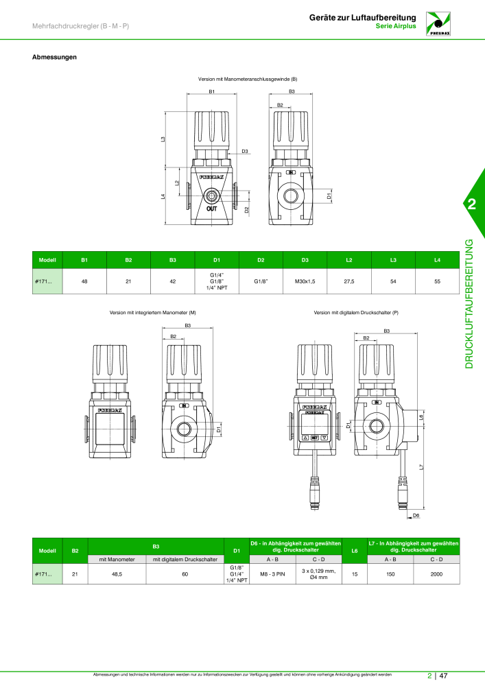 Pneumax - Hauptkatalog NR.: 21218 - Seite 595