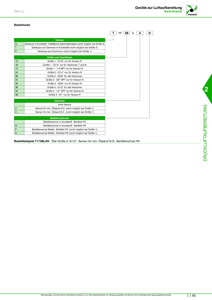 Pneumax - Hauptkatalog Nb. : 21218 - Page 603