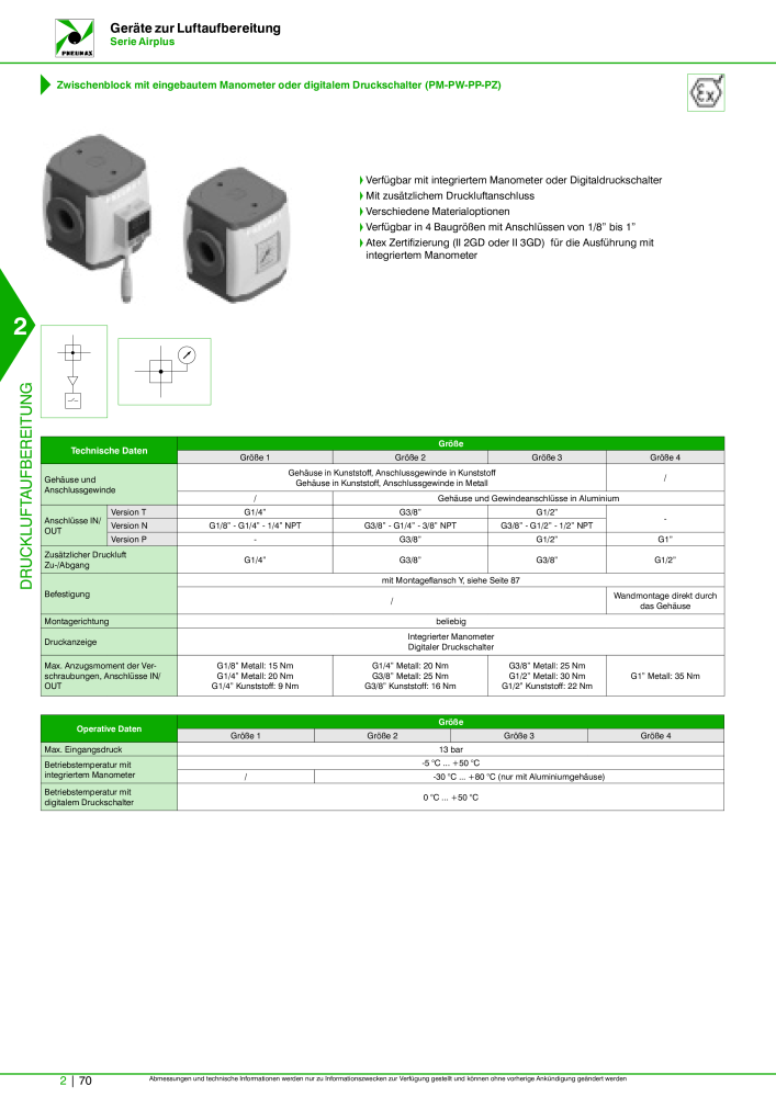 Pneumax - Hauptkatalog n.: 21218 - Pagina 618