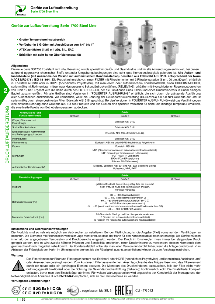 Pneumax - Hauptkatalog NR.: 21218 - Seite 636