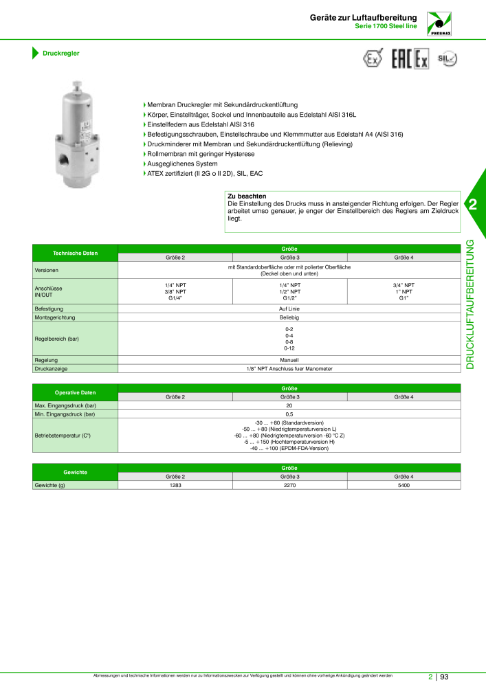 Pneumax - Hauptkatalog Nº: 21218 - Página 641