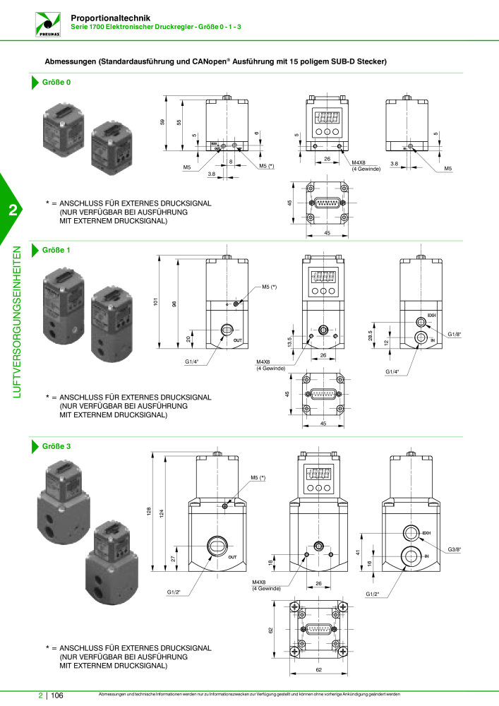 Pneumax - Hauptkatalog Nb. : 21218 - Page 654