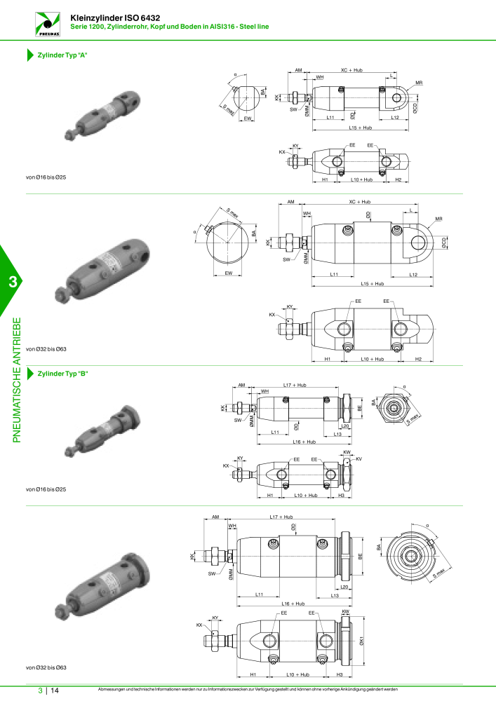 Pneumax - Hauptkatalog Nb. : 21218 - Page 716