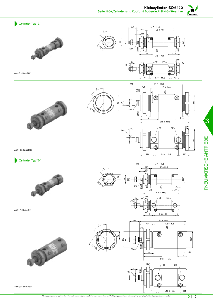 Pneumax - Hauptkatalog NO.: 21218 - Page 717