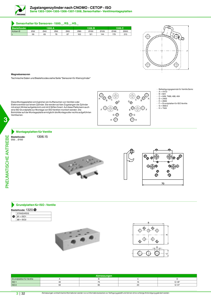 Pneumax - Hauptkatalog NO.: 21218 - Page 734