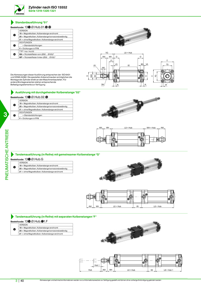 Pneumax - Hauptkatalog Nb. : 21218 - Page 742