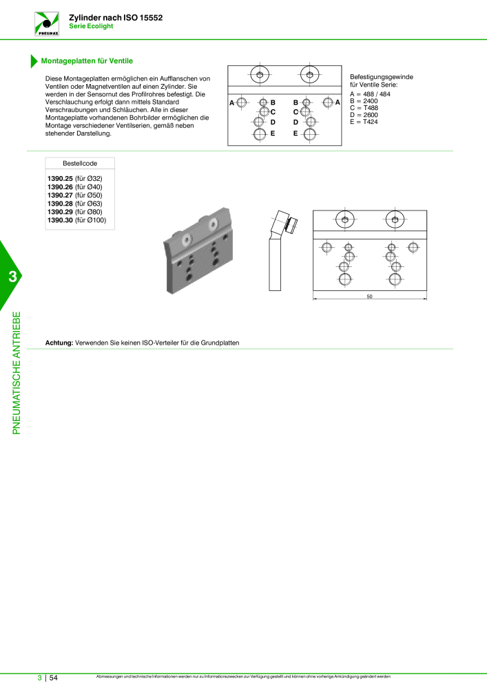 Pneumax - Hauptkatalog Nb. : 21218 - Page 756