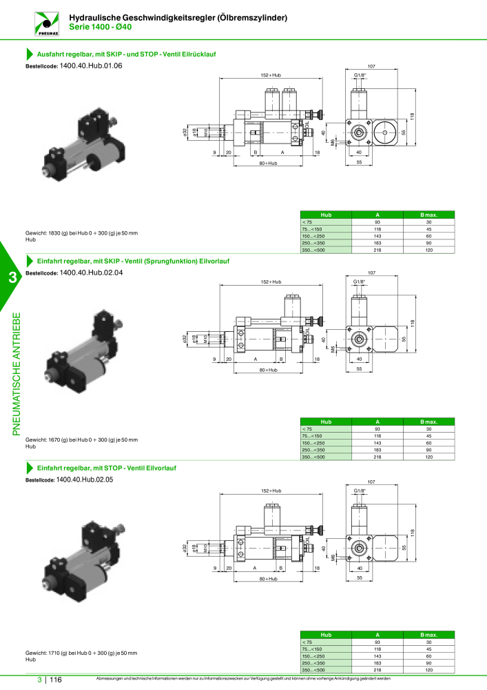 Pneumax - Hauptkatalog Nb. : 21218 - Page 818