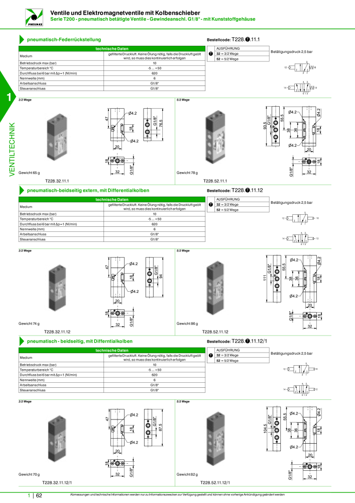 Pneumax - Hauptkatalog NR.: 21218 - Seite 82