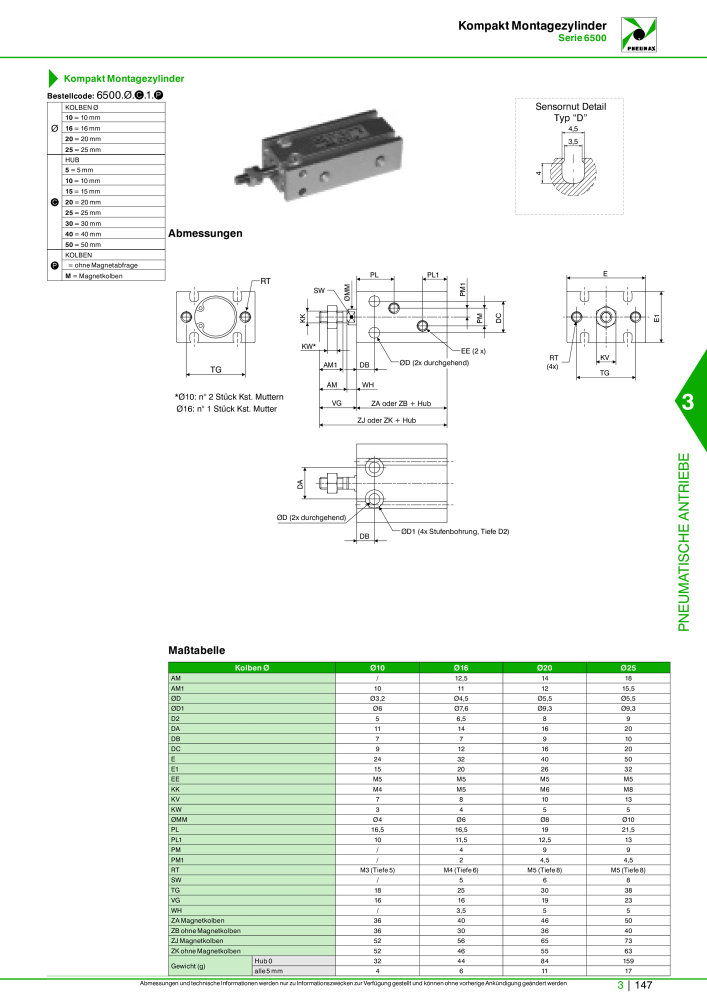 Pneumax - Hauptkatalog Nº: 21218 - Página 849