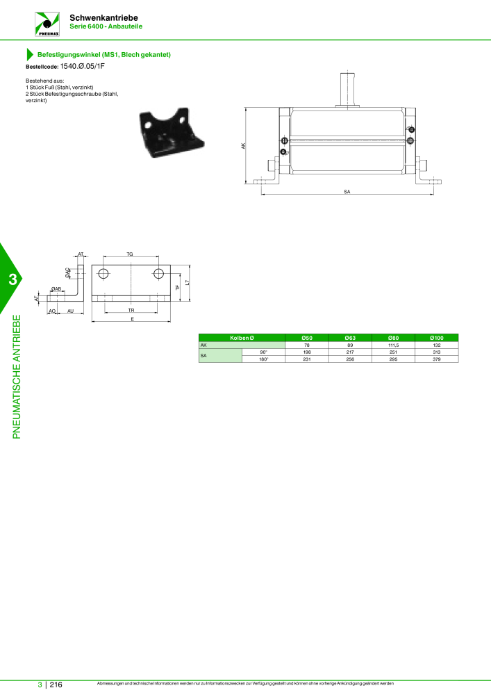 Pneumax - Hauptkatalog Nº: 21218 - Página 918