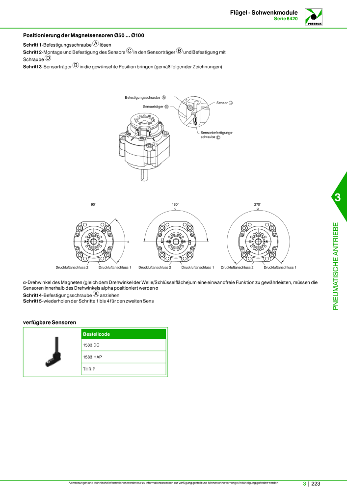 Pneumax - Hauptkatalog Nb. : 21218 - Page 925