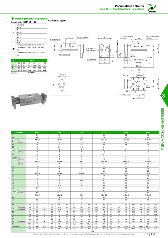 Pneumax - Hauptkatalog Nº: 21218 - Página 937