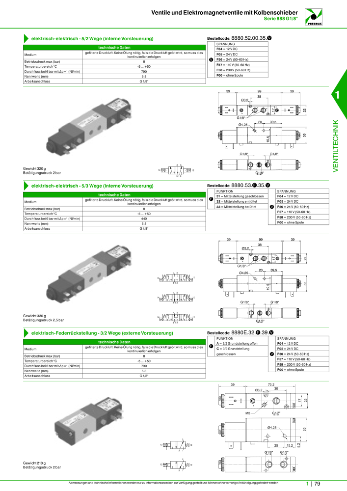 Pneumax - Hauptkatalog NR.: 21218 - Seite 99