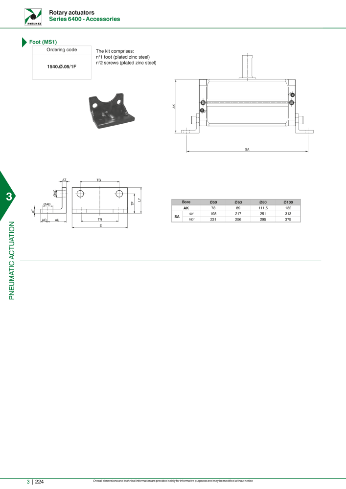 Pneumax - Hauptkatalog NO.: 21219 - Page 1020