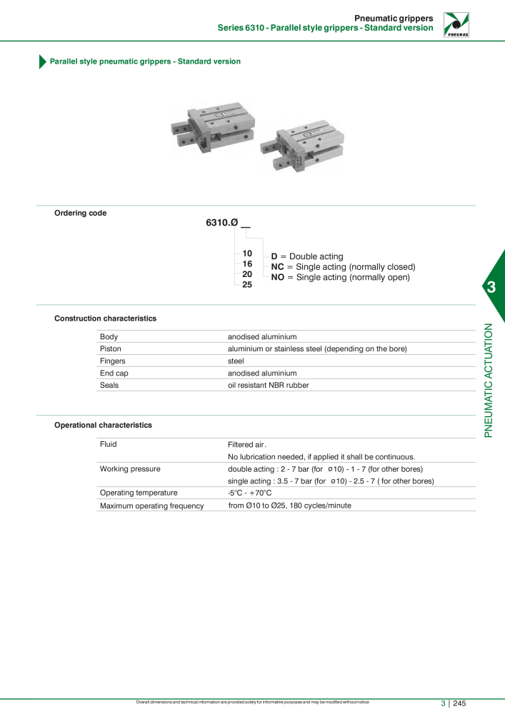 Pneumax - Hauptkatalog NO.: 21219 - Page 1041