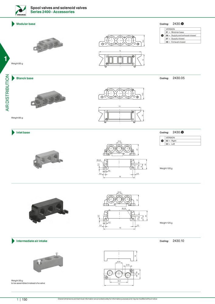 Pneumax - Hauptkatalog NO.: 21219 - Page 170