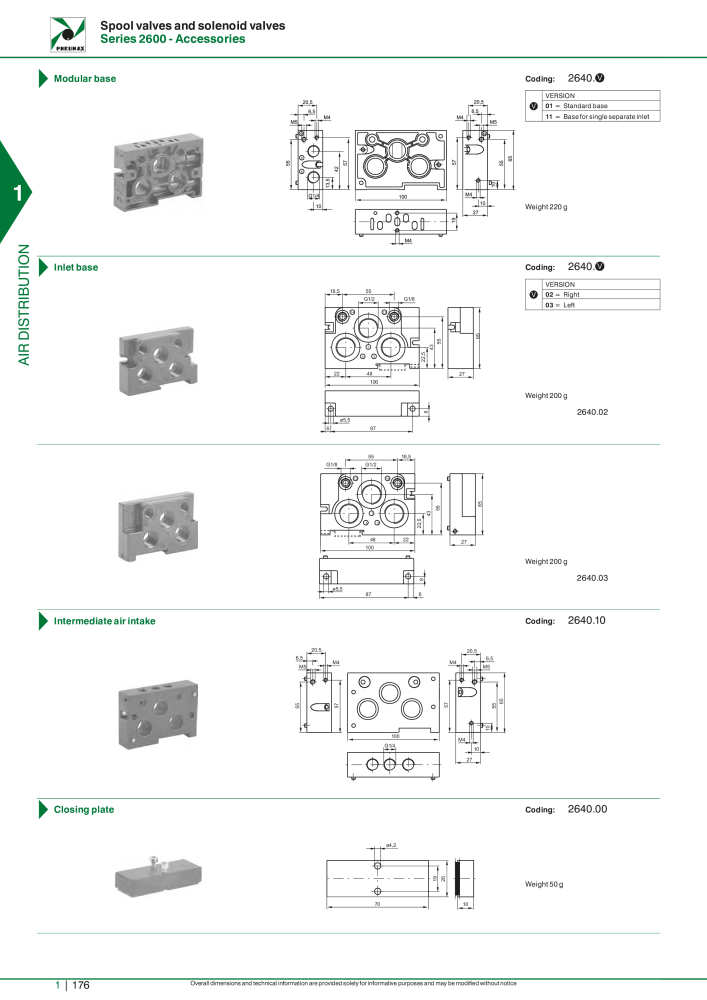 Pneumax - Hauptkatalog NO.: 21219 - Page 196